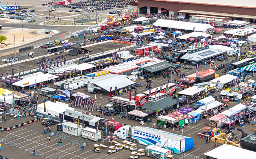 Arizona Bike Week Vendor Stalls