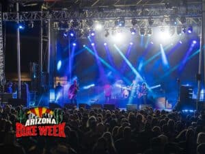 Festival Camping At Arizona Bike Week Concert