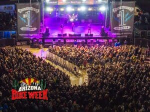 Festival Camping At Arizona Bike Week Night Concert