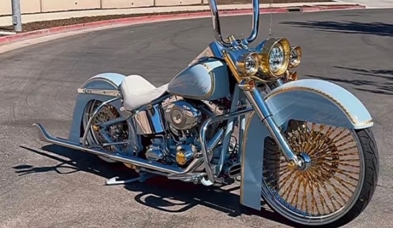 Harley-Davidson Softail Deluxe motorcycle
