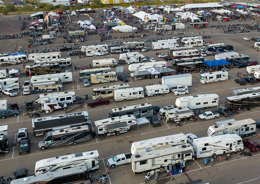 RV Campsite Available at AZ Bike Week